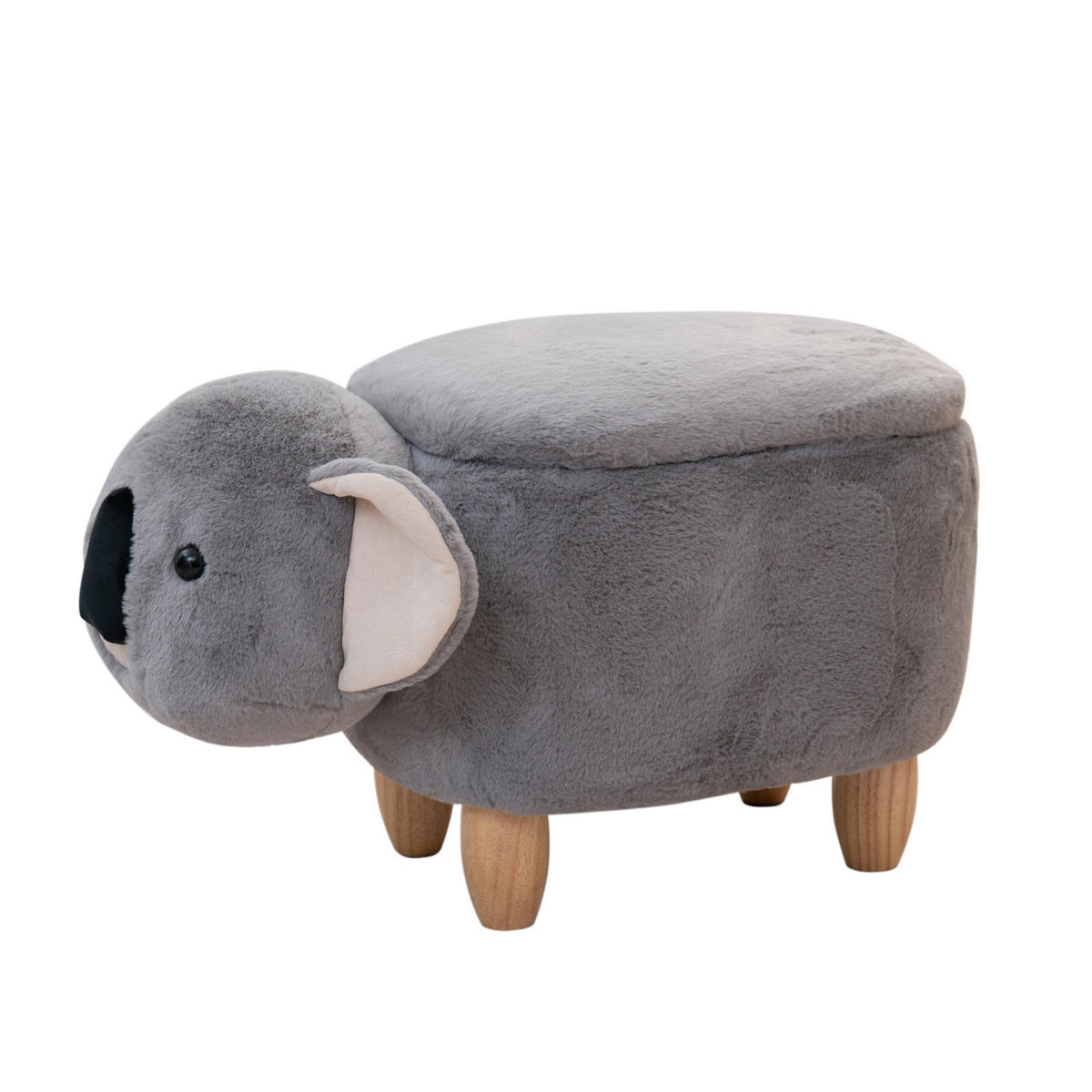 TIERHOCKER KOALA - Grau, Textil (32/37/57cm) - SVITA