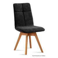 ESSZIMMERSTUHL drehbar (4er-Set) Dorea 47x92x60 Eiche geölt/Anthrazit - Eichefarben/Anthrazit, Kunststoff (60/92/47cm) - 58aufmkessel