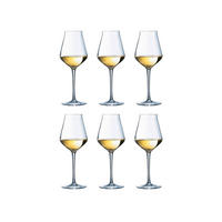 WEISSES WEINGLAS Weiße Weingläser Reveal Up 400 ml - 6 Stücke - Transparent, Glas (0.4L)