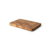 SCHNEIDEBRETT Eiche Stirnholz 38 x 25 cm - Braun, Holz (30/45cm) - Continenta