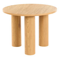 COUCHTISCH Heller Holzfarbton Senoia - Hellbraun, Holzwerkstoff (60/60/46cm) - Beliani