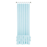 VORHANG Cadis - Hellblau, Textil (140/1/250cm) - home&you