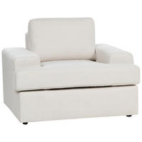 SESSEL hellbeige Alla - Beige, Textil (108/85/103cm) - Beliani