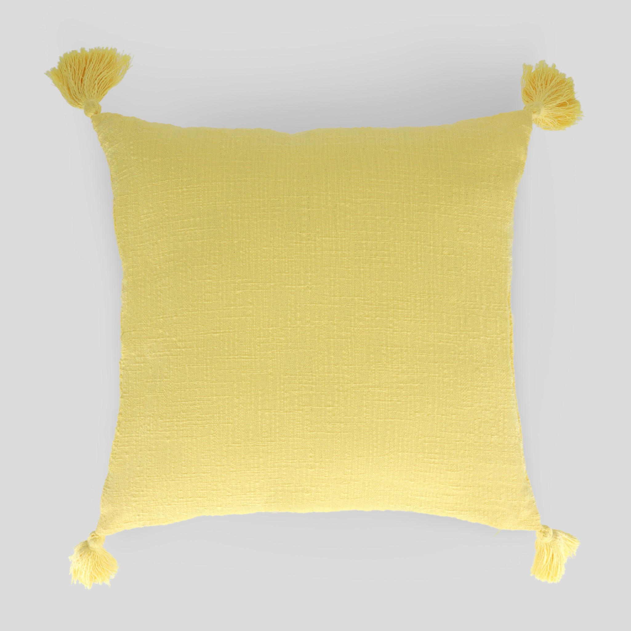 KISSENBEZUG Kolina - Hellgelb, Textil (45/45cm) - home&you