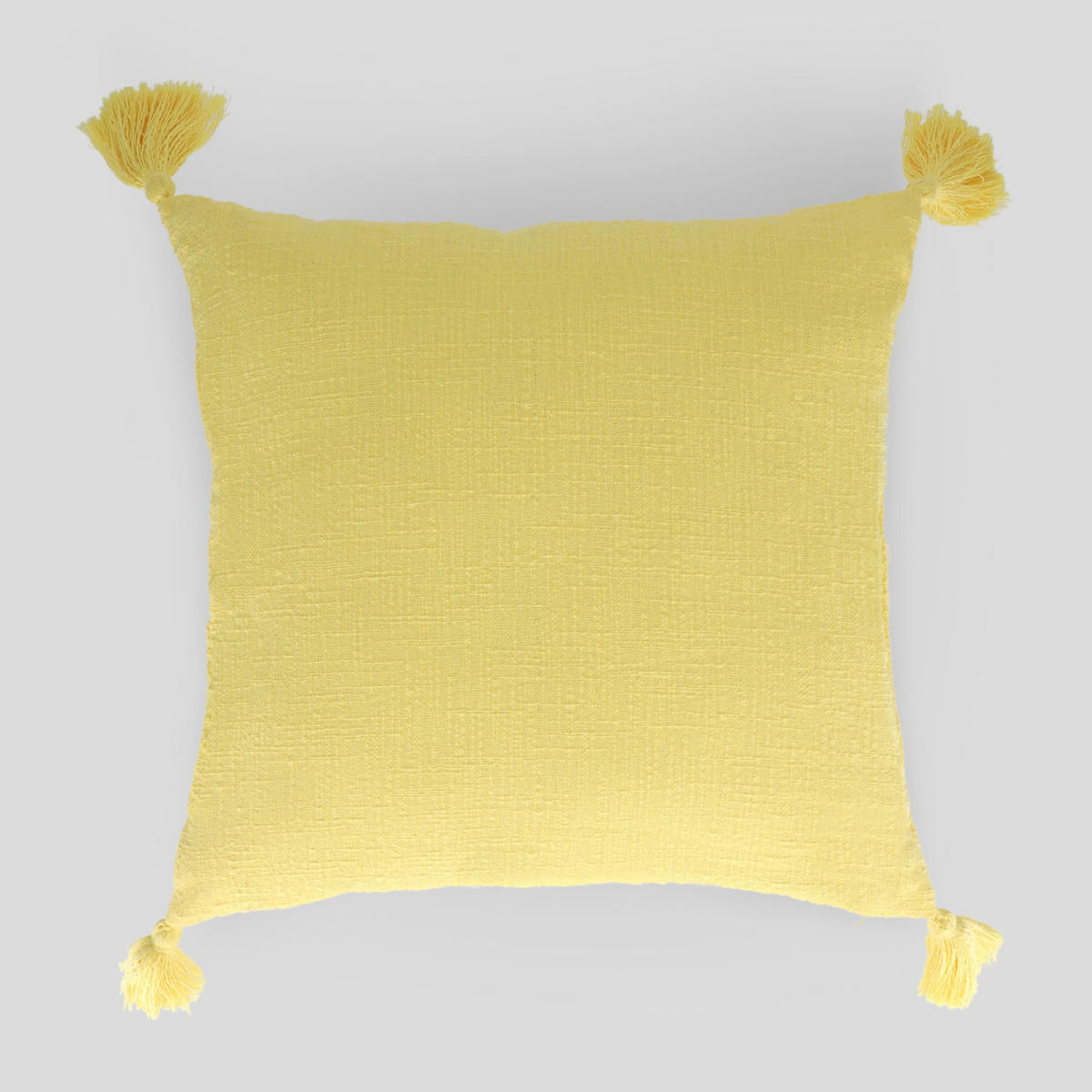 KISSENBEZUG Kolina - Hellgelb, Textil (45/45cm) - home&you