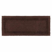 BADEMATTE 40/100 cm, 100% Baumwolle, wendbar - Braun, Textil (40/100cm) - Homescapes