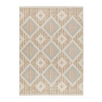 WEBTEPPICH Mehrfarbig Siroco 160/230 cm - Beige/Multicolor, Naturmaterialien/Textil (160/230cm) - Atticgo