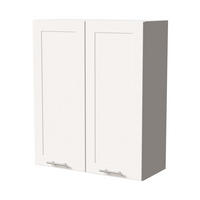 HÄNGESCHRANK Oslo W4/80 Weiß / Weiß Matt 80 / 32,5 / 96cm - Weiß, Holz/Holzwerkstoff (80/96/32.5cm) - Feldmann-Wohnen