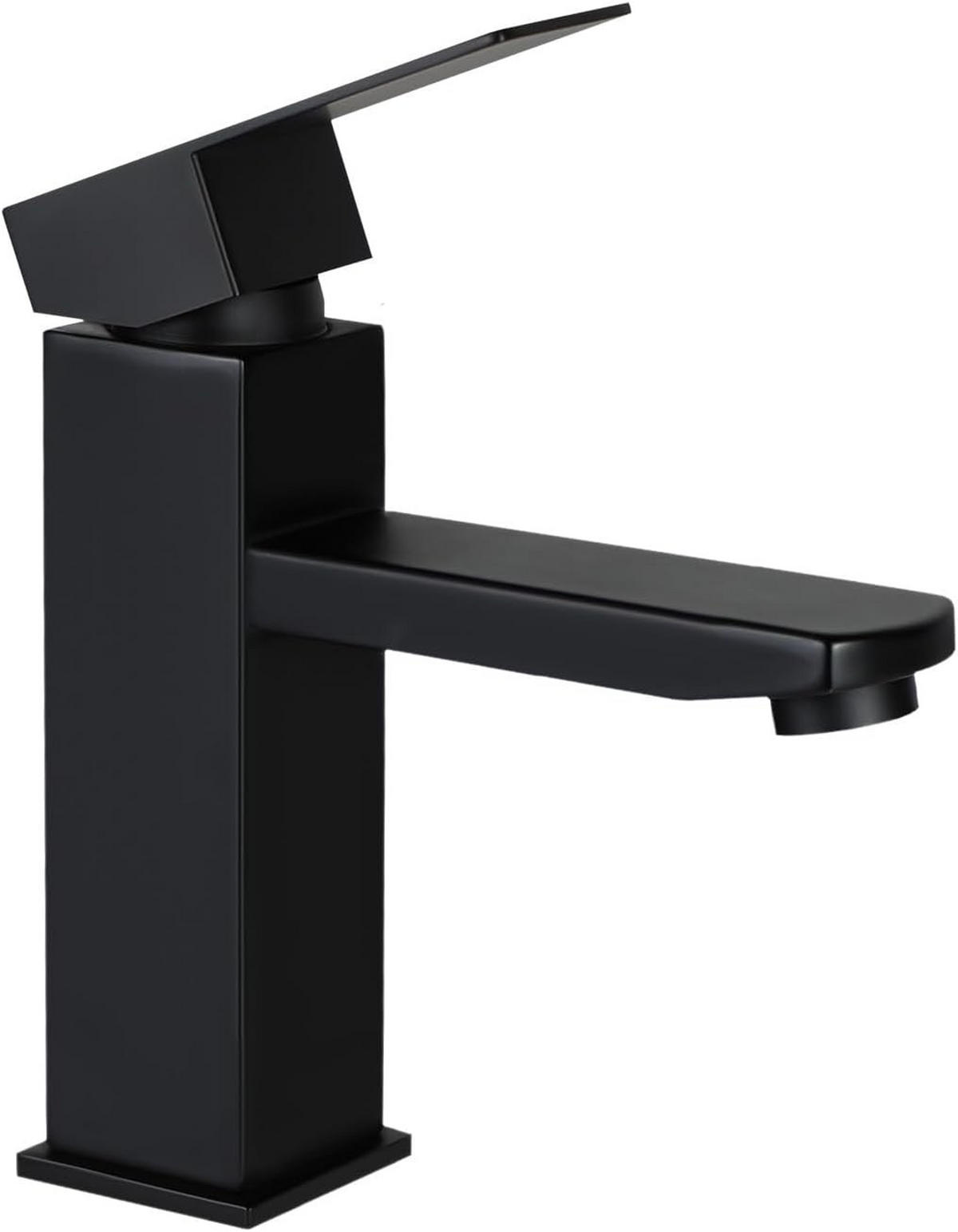 WASCHTISCHARMATUR Nixarn 4.9/17.3/16.2 cm - Schwarz, Metall (4.9/17.3/16.2cm) - ZMH