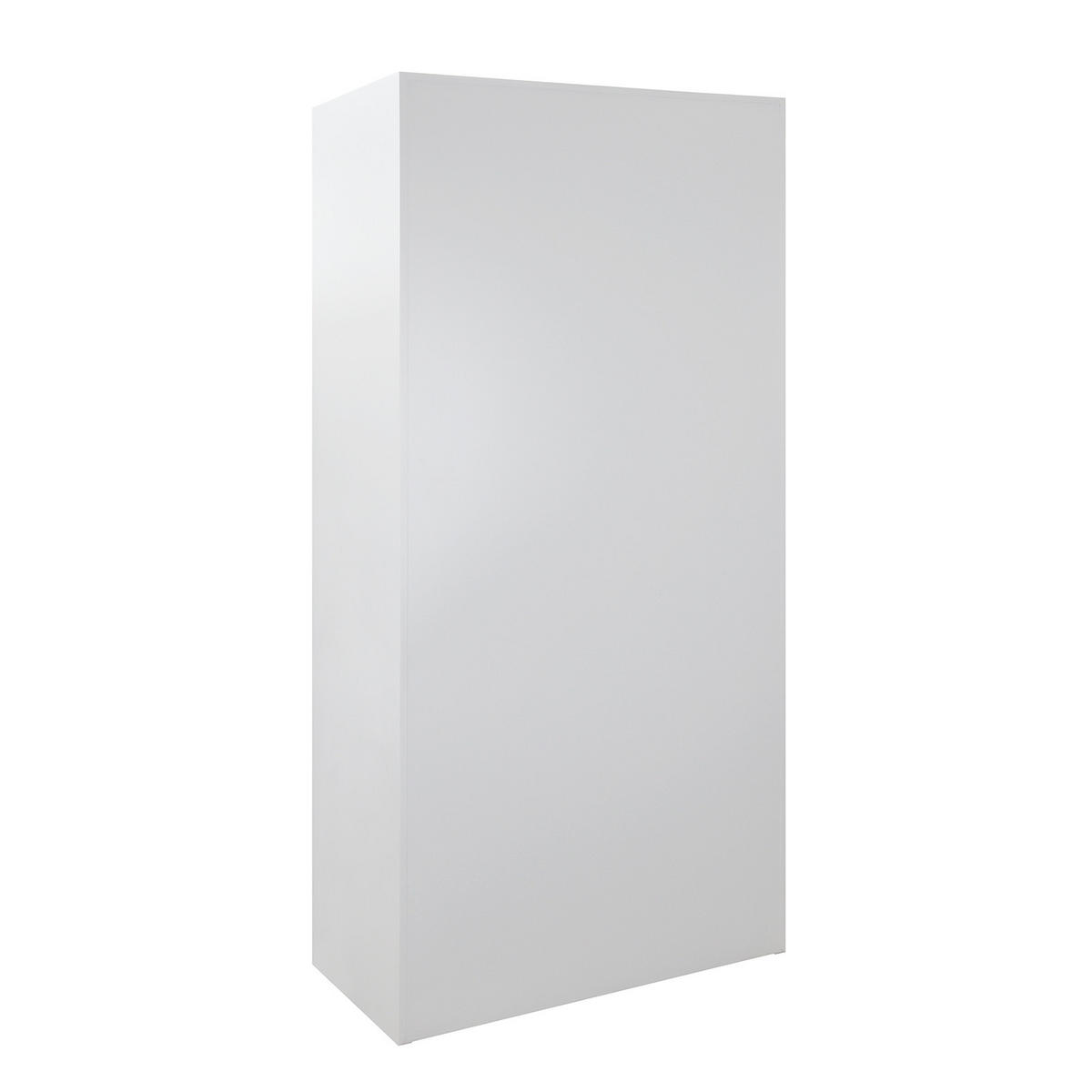 FLÜGELTÜRSCHRANK Owl mit 4 Fachboden 195x95x60cm Lichtgrau/Lichtblau - Blau, Metall (95/195/60cm) - PROREGAL