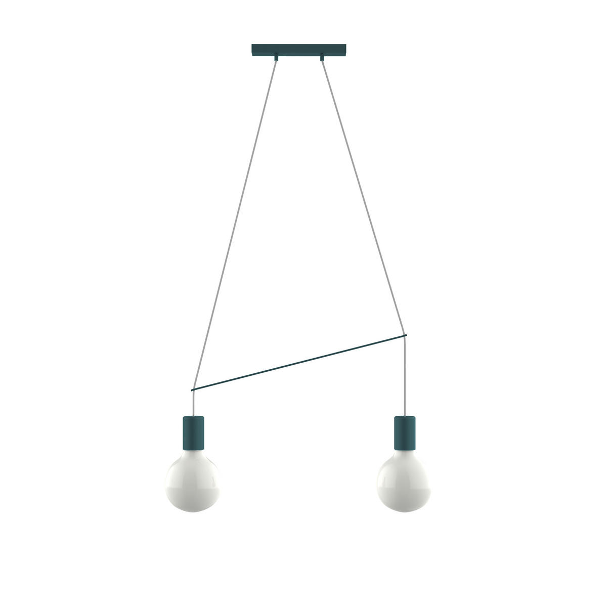 HÄNGELEUCHTE - Blau, Metall (4/12/6cm) - Lumicom