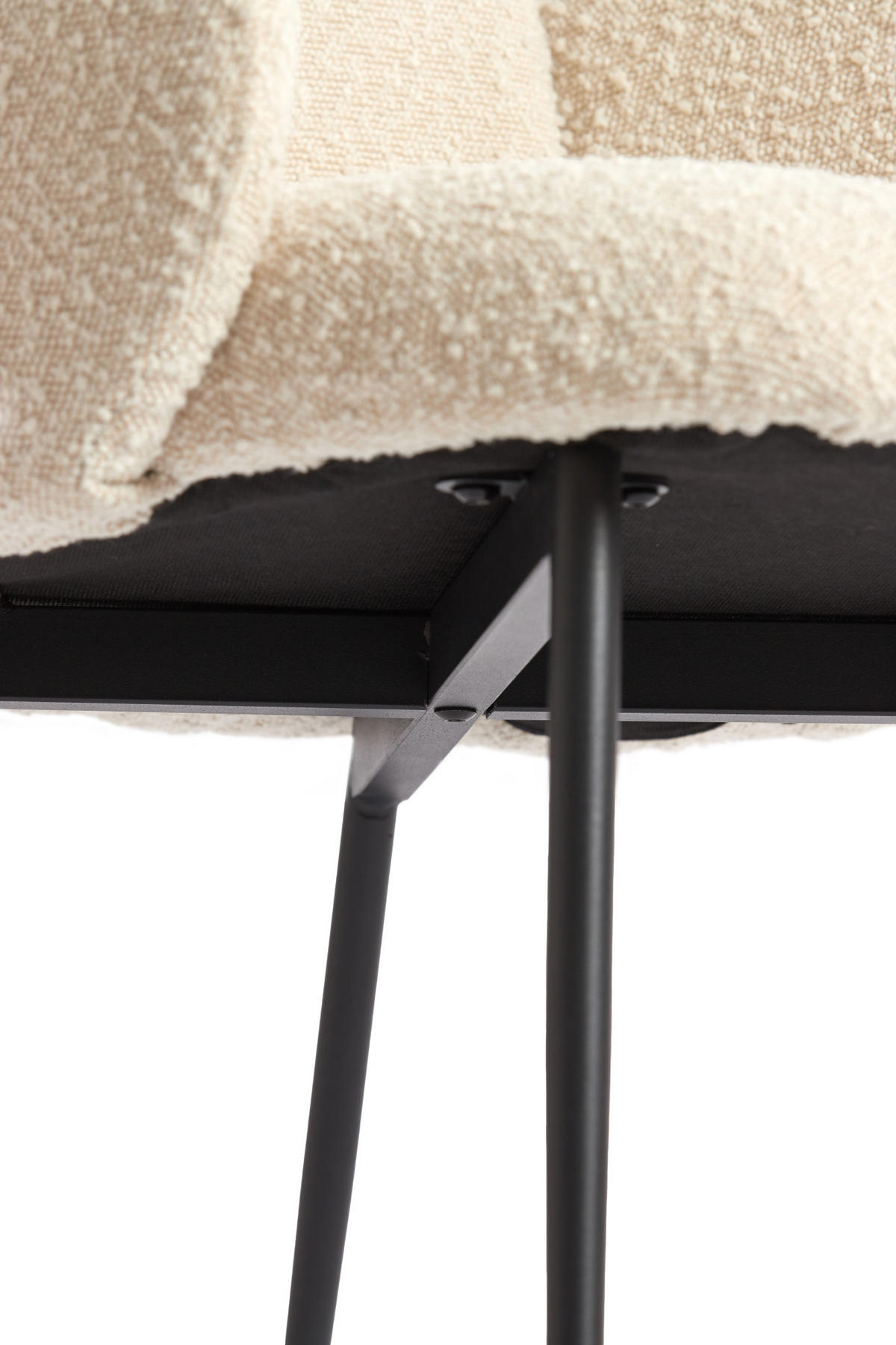 ESSZIMMERSTUHL Chiba Weiß 62/59/86 cm - Weiß, Textil (62/86/59cm) - Light & Living