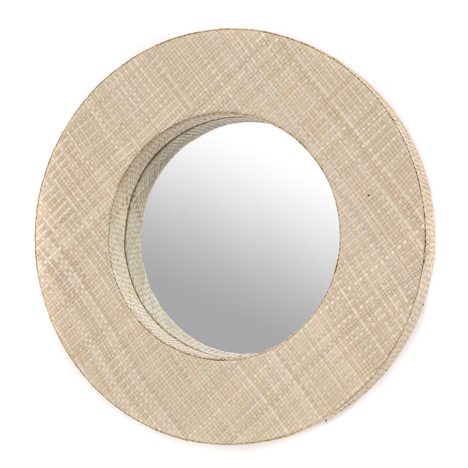 Design Delights Wandspiegel Natur 50x50x7 cm
