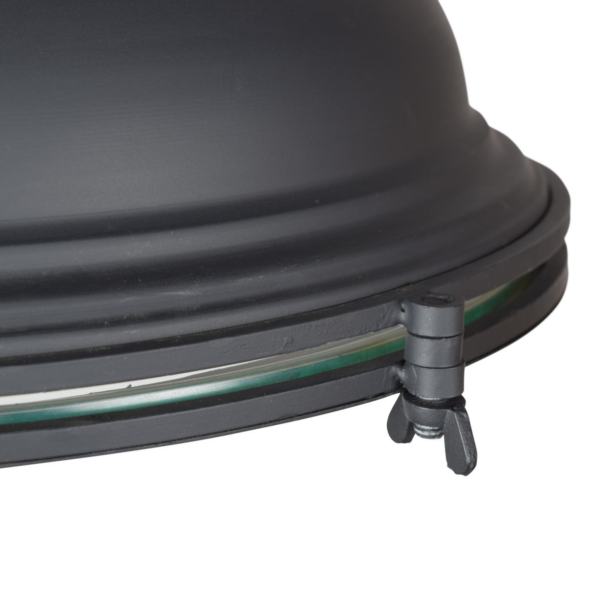 DECKENLEUCHTE Bronx Schwarz - Schwarz, Metall (42/42/22cm) - Urban Interiors