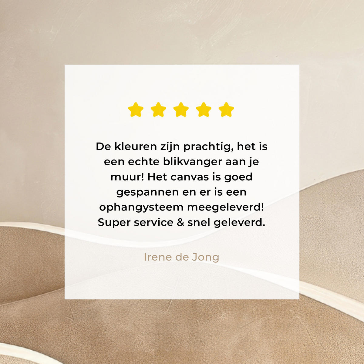 LEINWANDBILD Beige - Natur - Abstrakt - Modern Wohnzimmer 120x80 cm - Beige, Textil (120/80cm) - MuchoWow