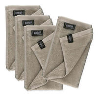 GÄSTEHANDTUCH 4ER SET AUS 100 % BAUMWOLLE SENSE - Sandfarben, Textil (30/50cm) - Schöner Wohnen