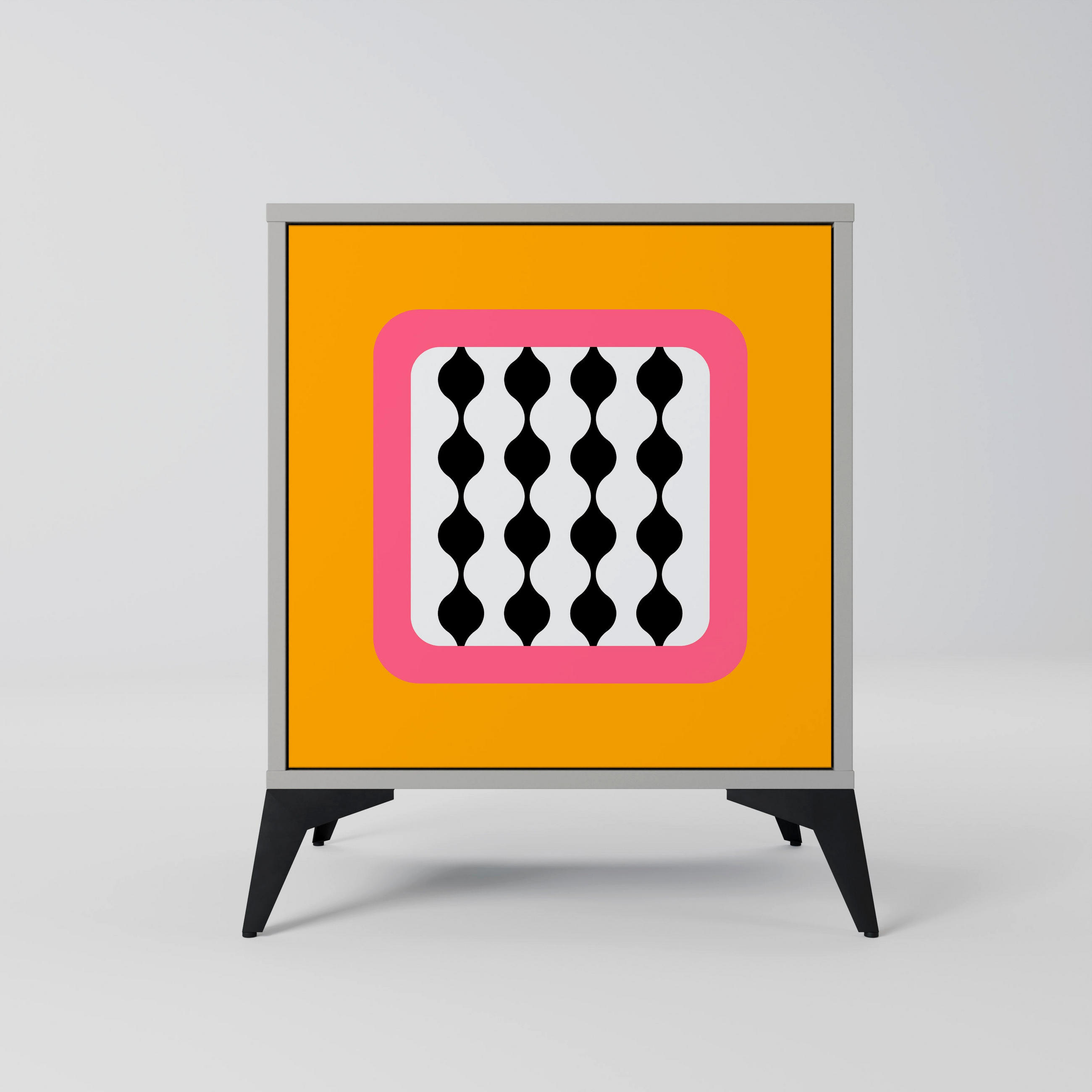 SpaceRebels Sideboard Grau 57.5x70.5x42 cm