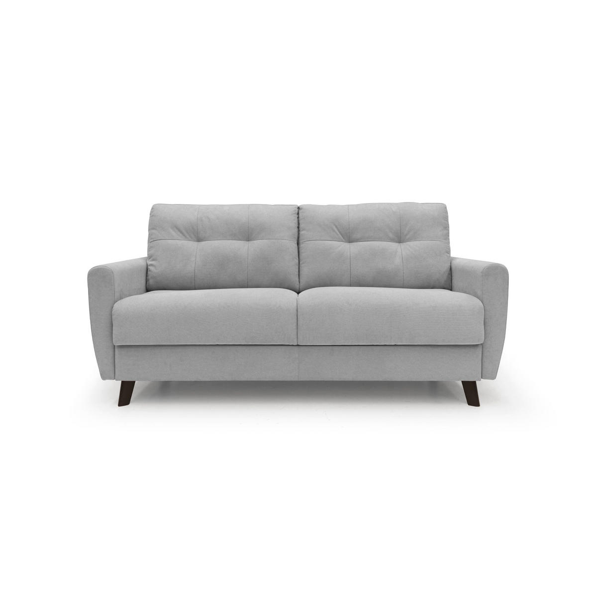 SCHLAFSOFA Callisto - Hellgrau, Textil (168/97/96cm) - Divani.store