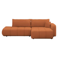 COLTAR Furyn O, Dreapta - culoare bronz/negru, material plastic/material textil (145/262cm) - MIRJAN24
