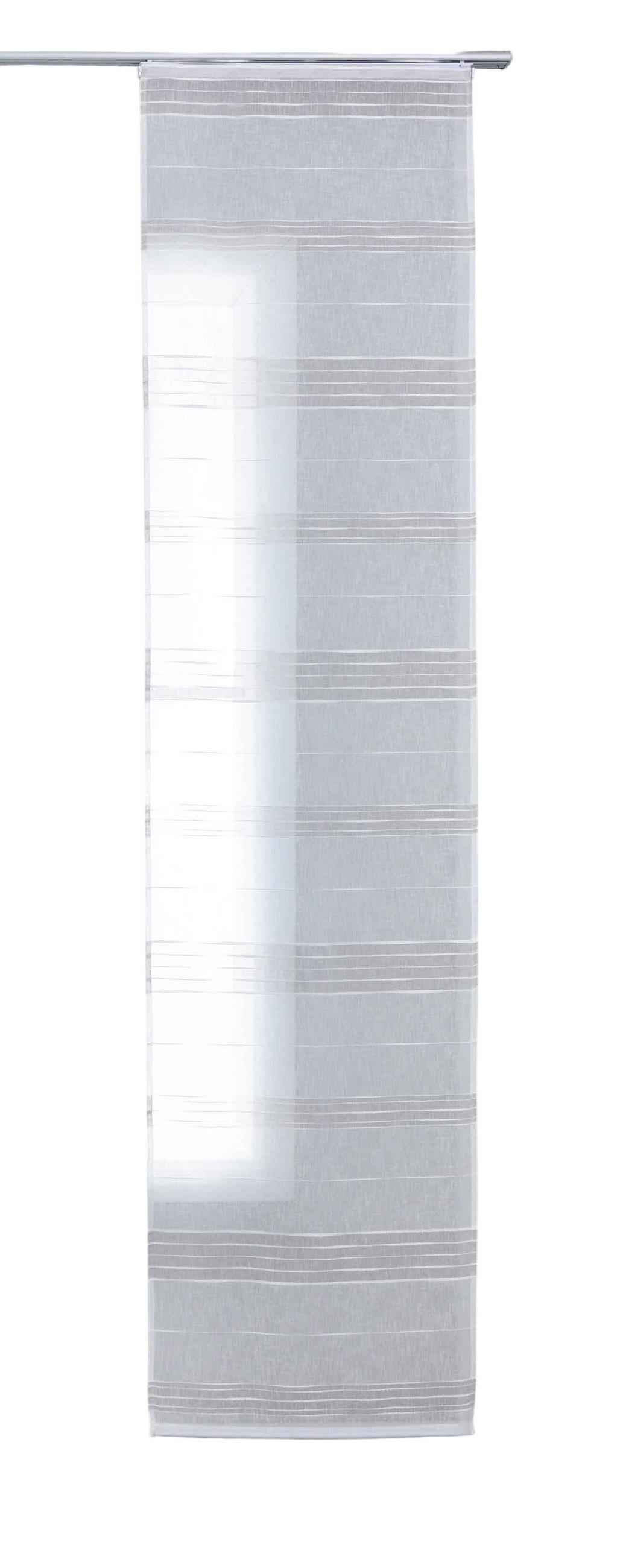 SCHIEBEVORHANG »Frankfurt« HxB 245x60 cm Taupe - Taupe, Textil (60/245cm) - Gardinenbox