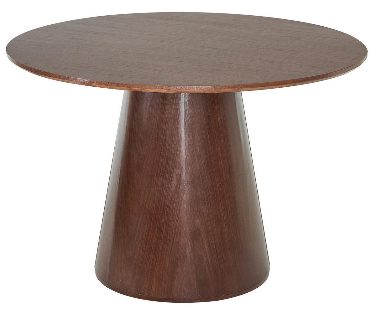 ESSTISCH Rund Braun 120 x 120 x 75 (cm) - Braun, Holz (120/120/78cm) - Nordlys