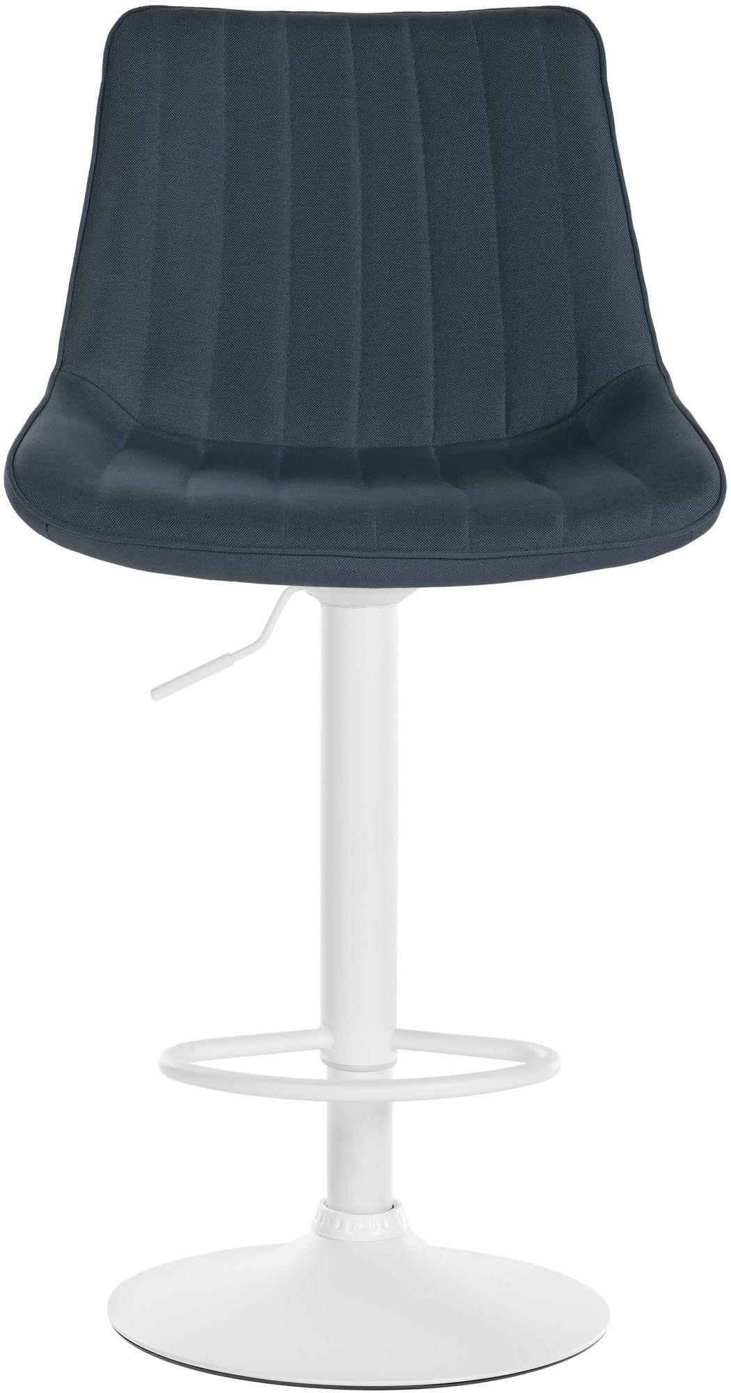 BARHOCKER 2er Set Stoff dunkelgrau - Dunkelgrau, Textil/Metall (49.5/91/50cm) - CLP