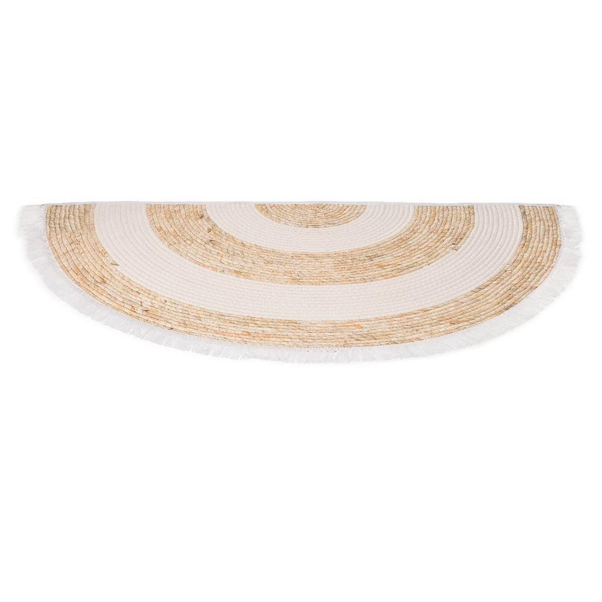 NATURFASERTEPPICH braun handgewebt 100x50x1 cm - Multicolor, Naturmaterialien (100/50cm) - Wanderlust