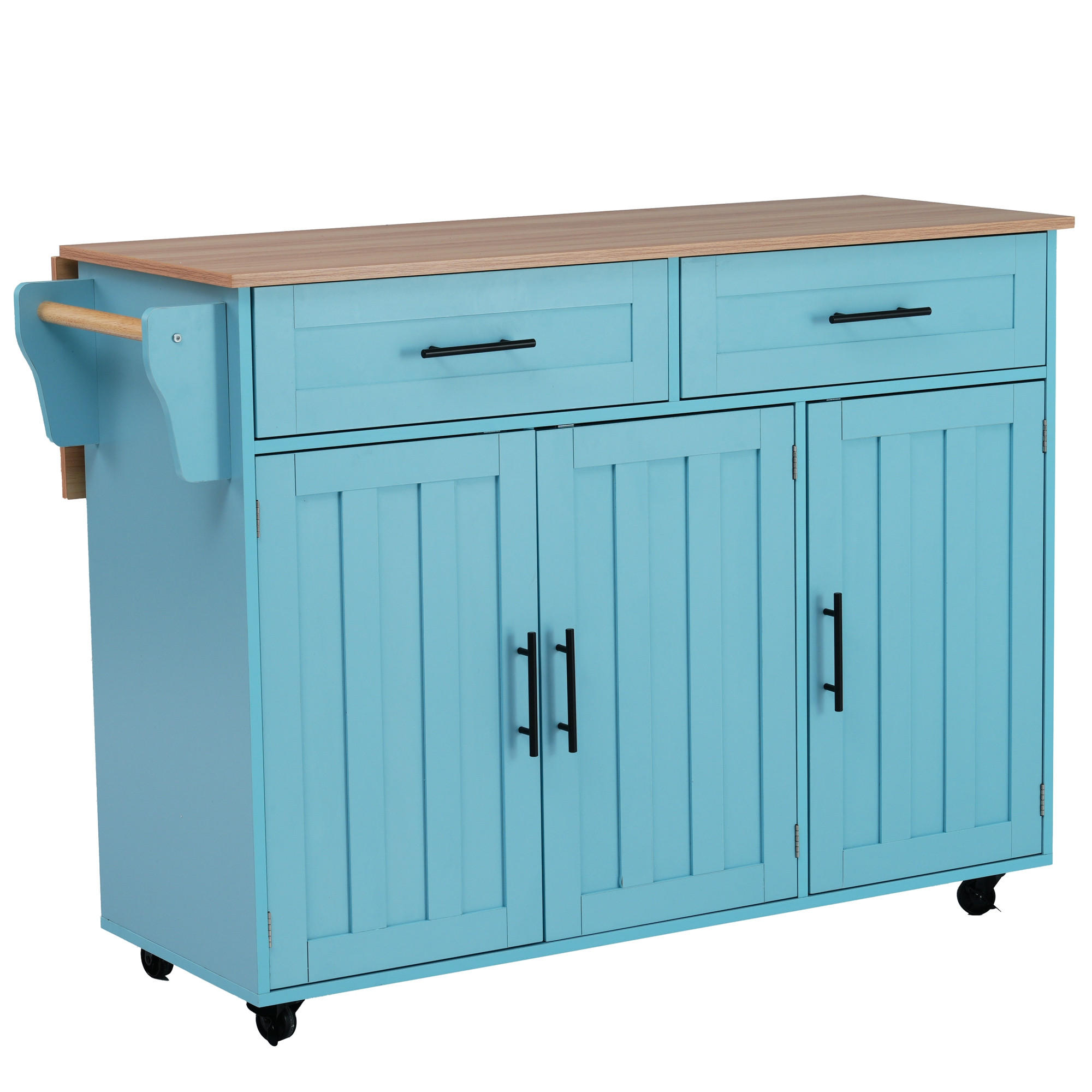 ComfortXL Kücheninsel Blau 120x91.5x46 cm