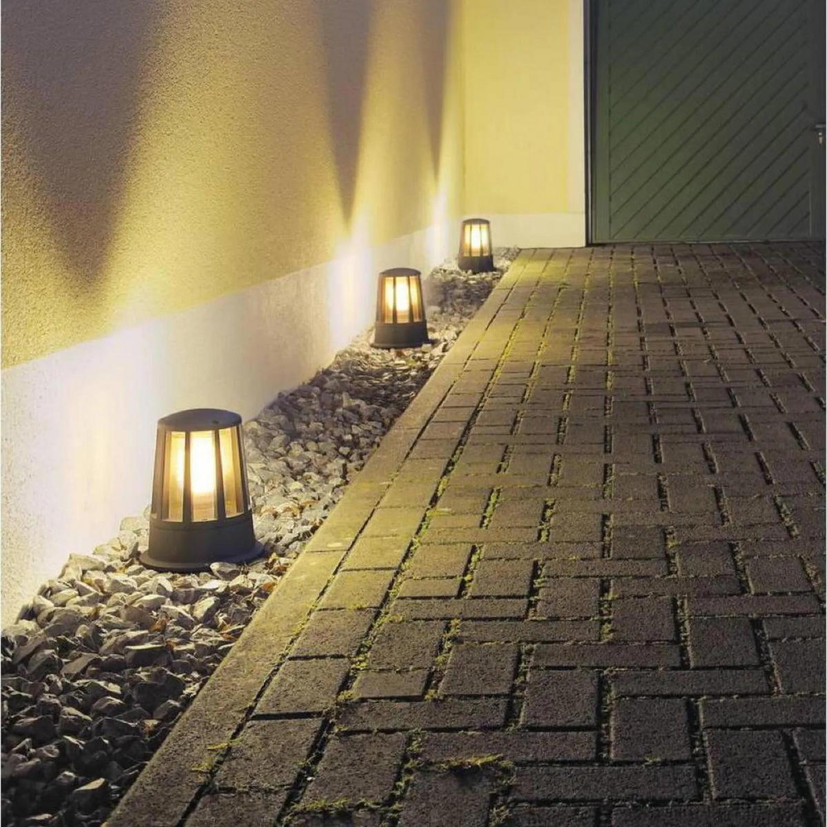 WEGELEUCHTE Cone Anthrazit - Anthrazit, Metall (9.5/9.5/24cm) - SLV