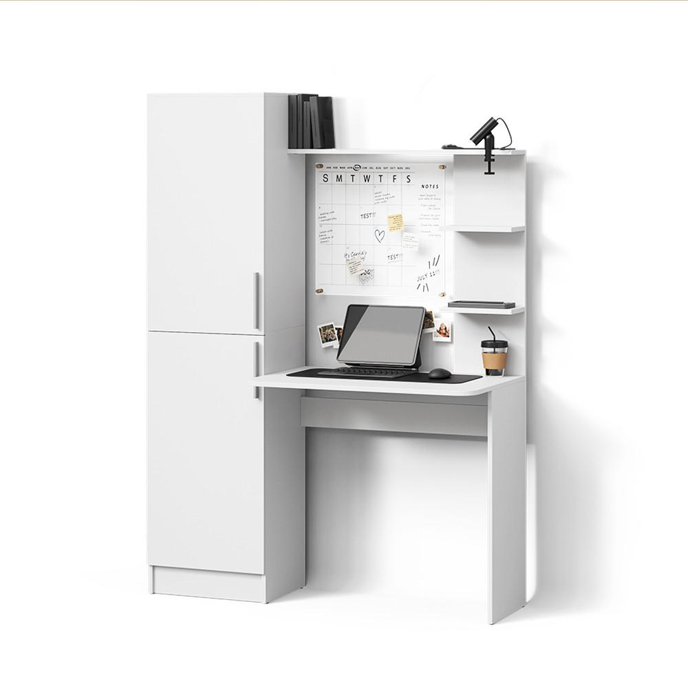 SCHREIBTISCH Rina Weiß 122.9 x 168 cm - Weiß, Holzwerkstoff (52/122.9/168cm) - Livinity®