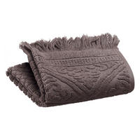 GÄSTETUCH Zoé ebenbraun 30 x 50 cm - Dunkelbraun, Textil (30/50cm) - Vivaraise