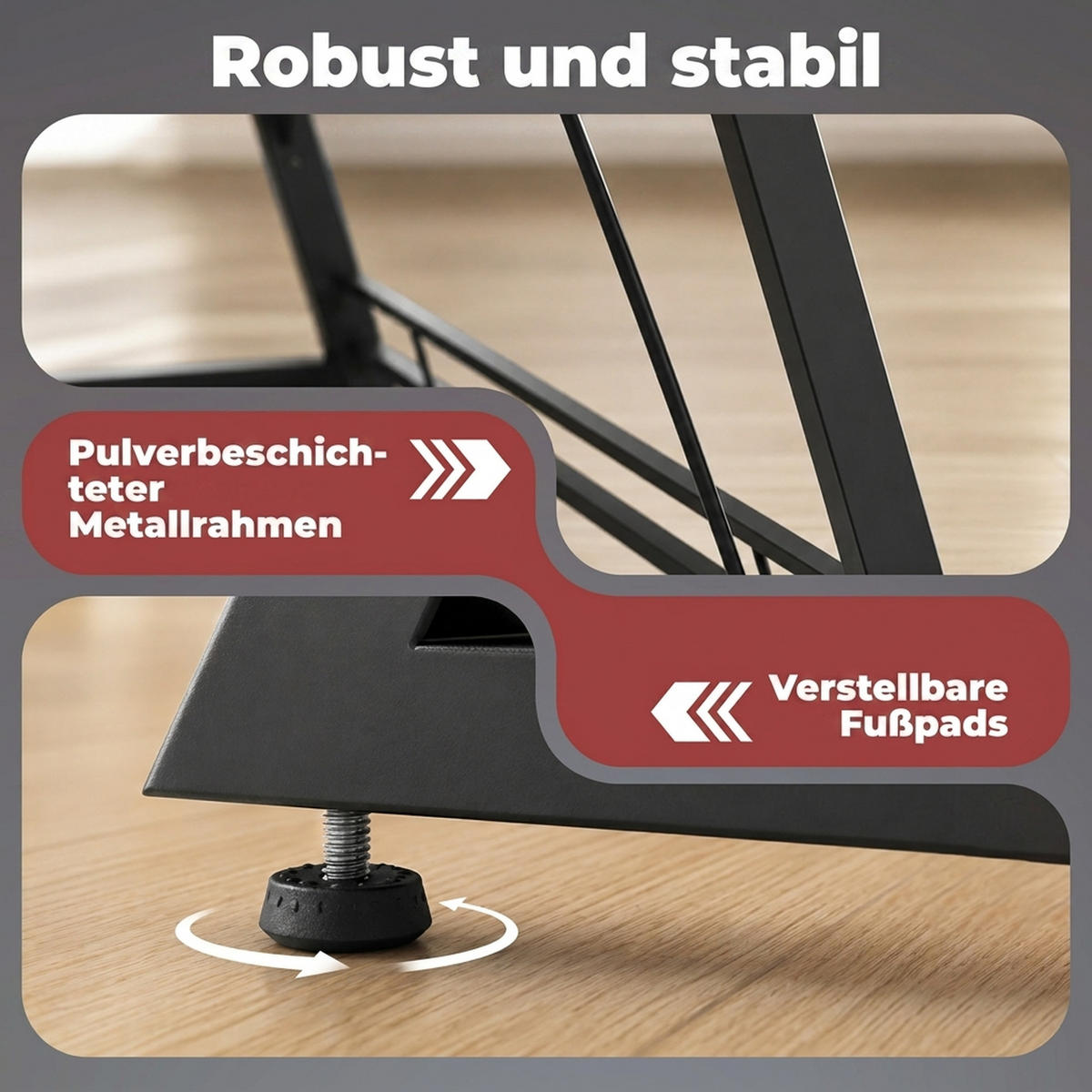 L-FÖRMIGER Computertisch Spanplatte, Metall Schwarz - Schwarz, Holzwerkstoff/Metall (128/128/88cm) - HOMCOM