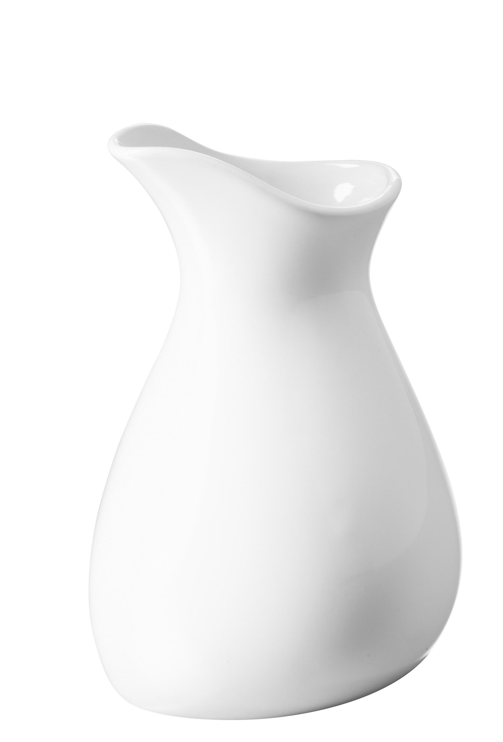 KARAFFE & SAUCIERE Weiss 10 cl - Weiß, Keramik (0.1L) - Revol Porcelaine France