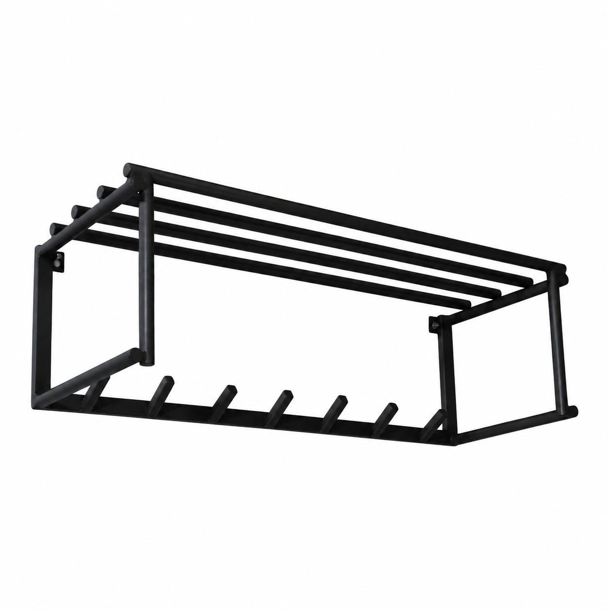 KLEIDERABLAGE Eddy - Schwarz, Metall (80/24/30cm) - LOFT42