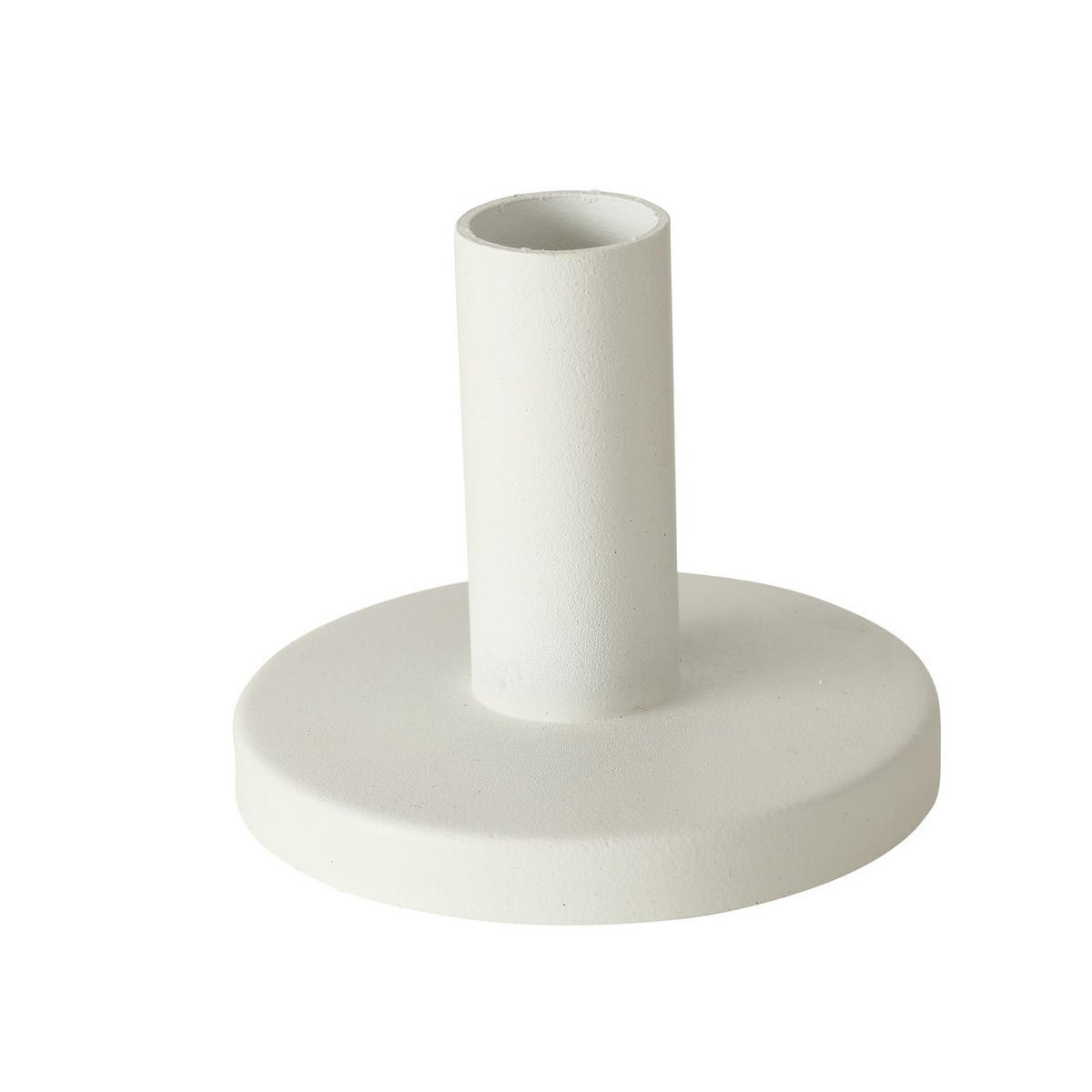 METALLKERZENHALTER 3er Set Malko - Weiß, Metall (9/16/9cm) - Boltze Home