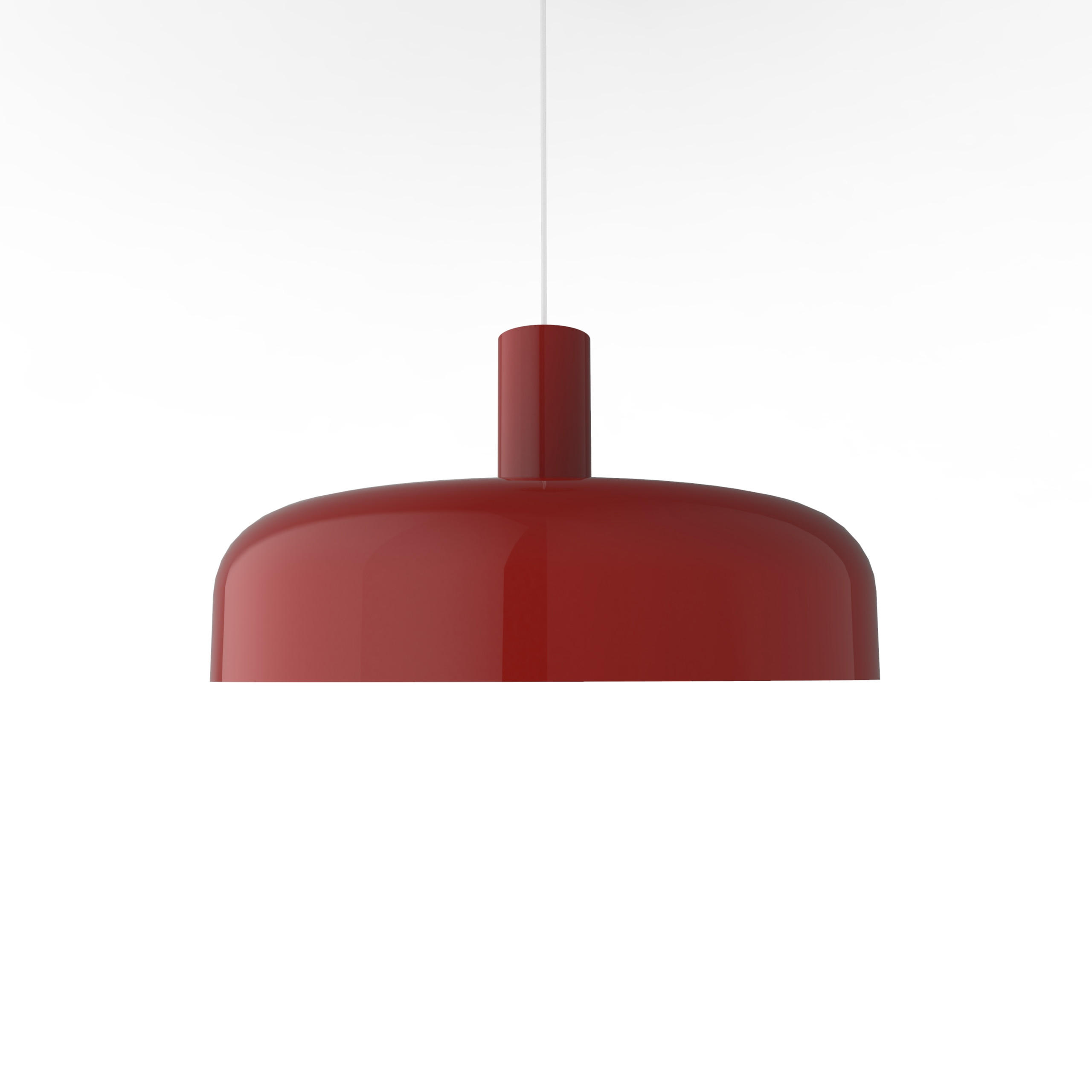 HÄNGELEUCHTE - Rot, Metall (40/40/10cm) - Lumicom