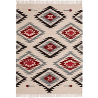 KELIM handgewebt Zohra Beige 200x300 cm - Beige, Textil (200/300cm) - benuta Pure