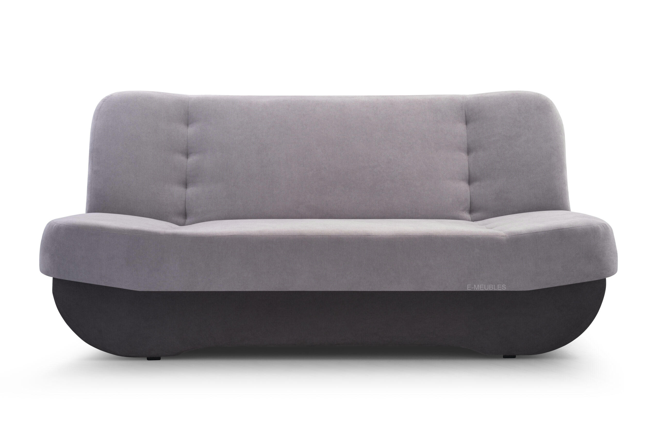 SCHLAFSOFA -PAFOS (Grau + Anthrazit) - Greige, Holz (192/90/87cm) - Möblo