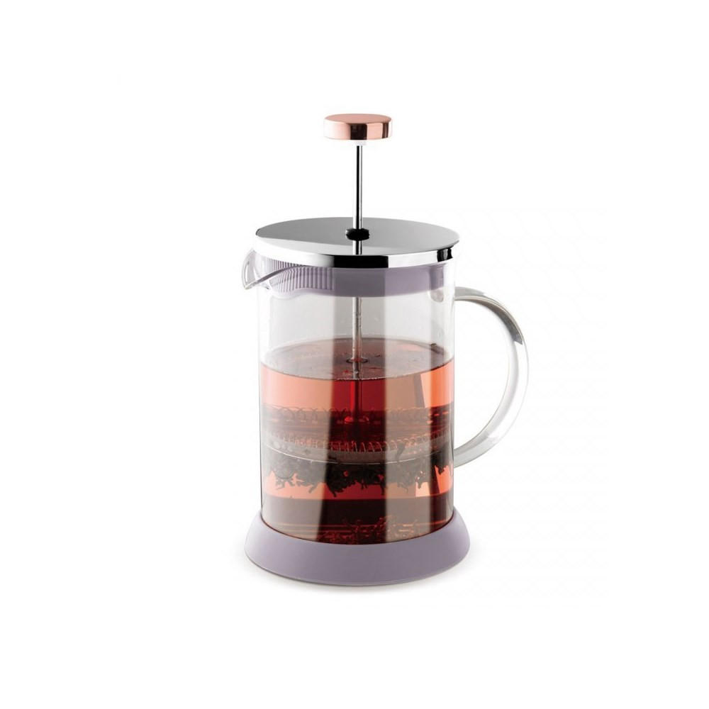 TEEKANNE Grau 9/9/20 cm BH8588 - Grau, Glas (0.6L) - Berlinger Haus