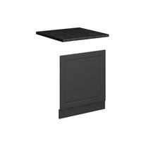 PŘEDNÍ PANEL Fame-Line, Anthrazit-Gold Landhaus/Antracit, 60 cm, PD Antracit - antracitová, kompozitní dřevo (60/67.4/60cm) - Vicco
