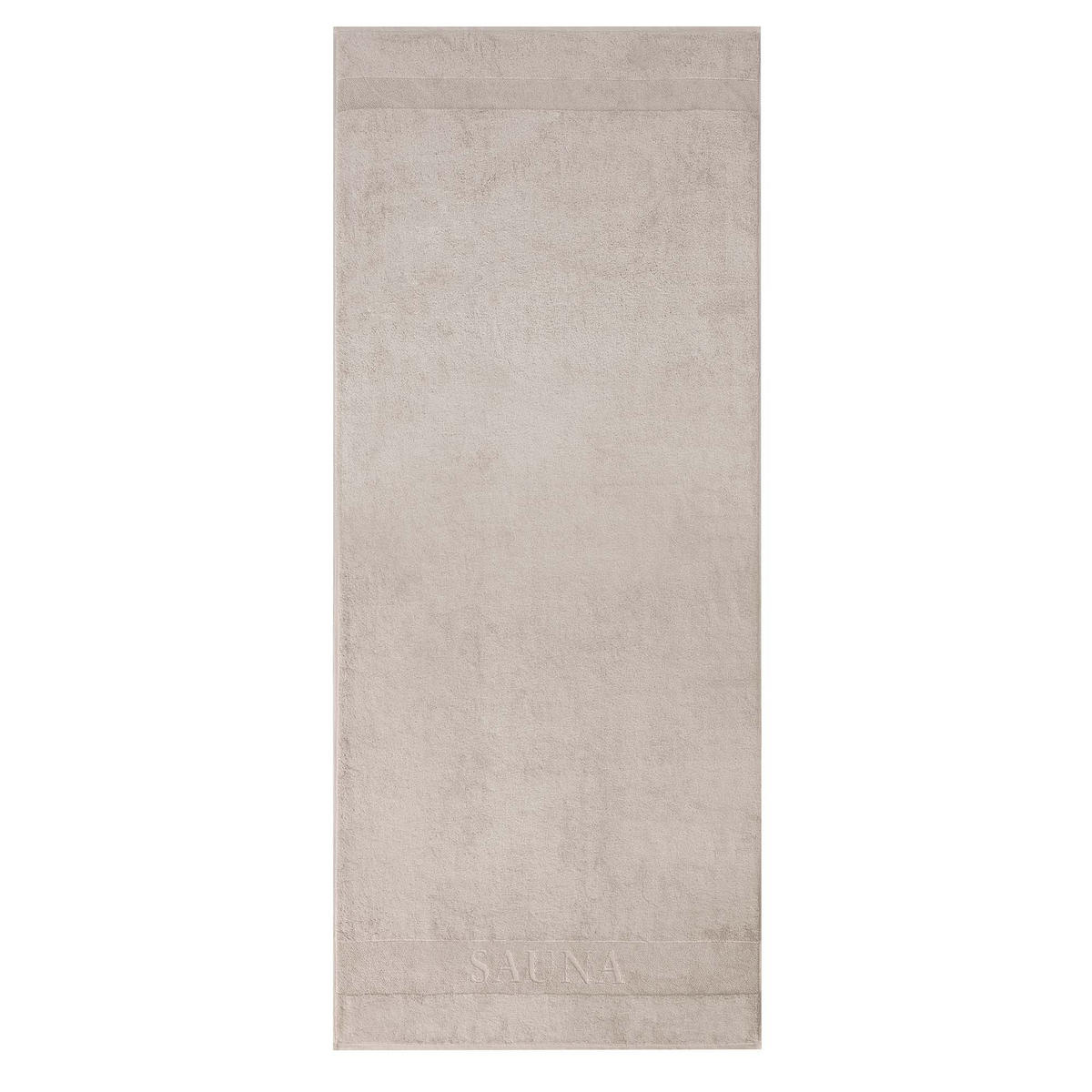 SAUNATÜCHER SPA 2556 STONE - 727 - Grau, Textil (80/200cm) - Zöllner