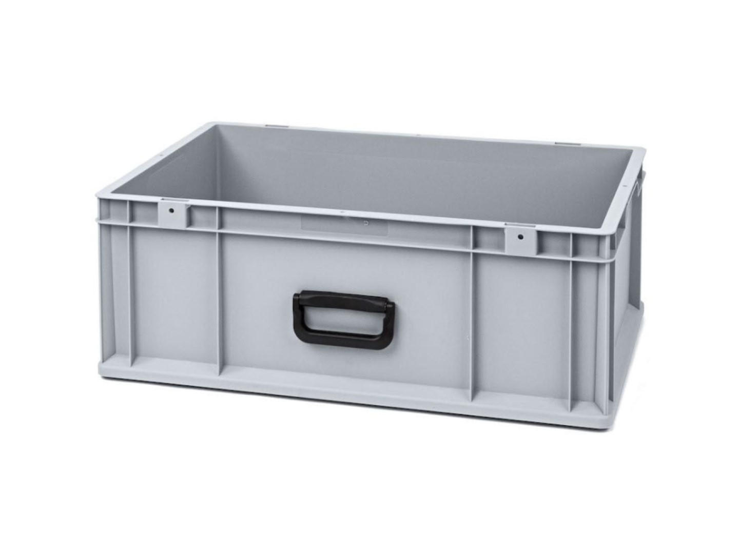 EUROBOX 4x Nextgen Portable Uno 22x40x60cm 44 Liter - Grau, Kunststoff (40/22/60cm) - PROREGAL