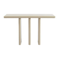 KONSOLENTISCH - 140 cm x 40 cm - holz - beige Elwena - Beige, Holz (40/140/80cm) - Vente-Unique