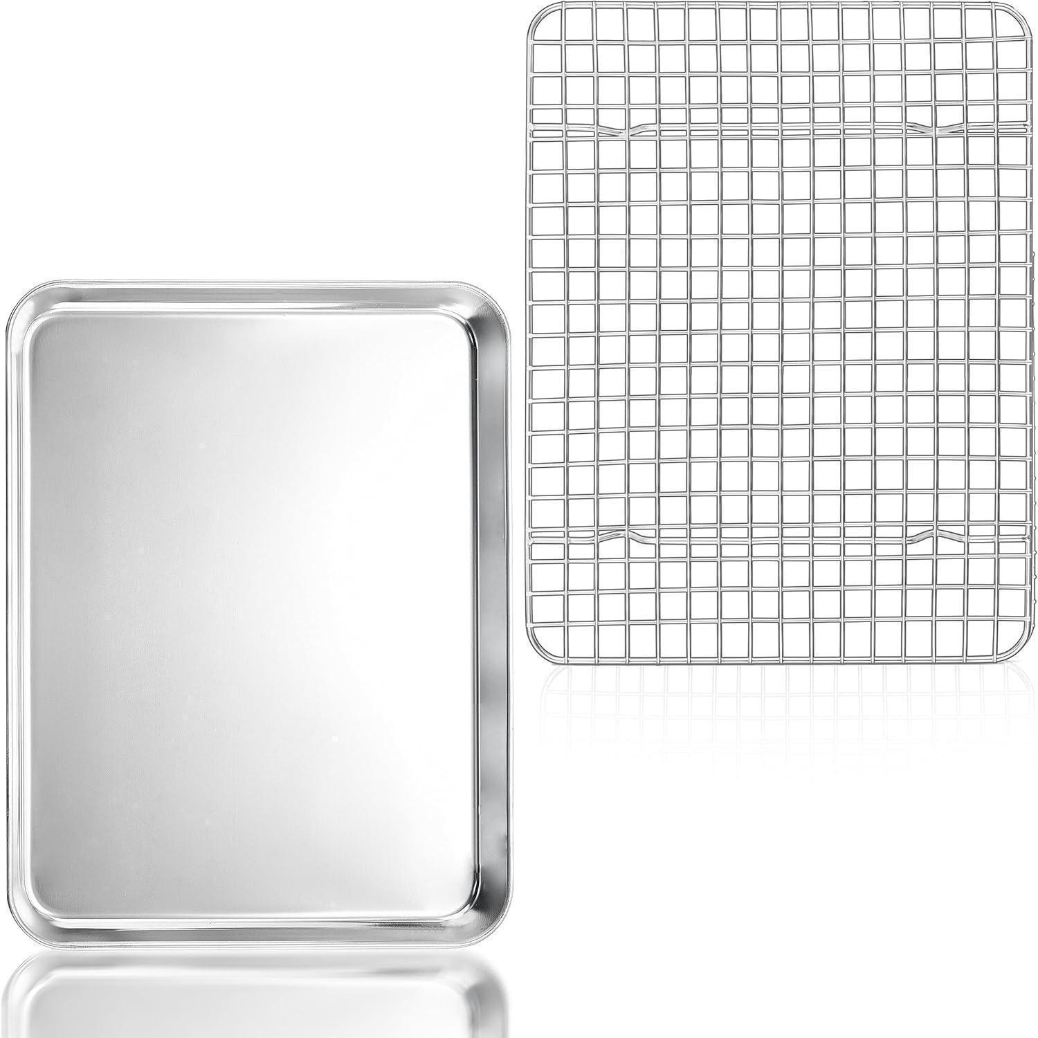 XXXLutz Backblech Silber 24.6x2.5x31.4 cm