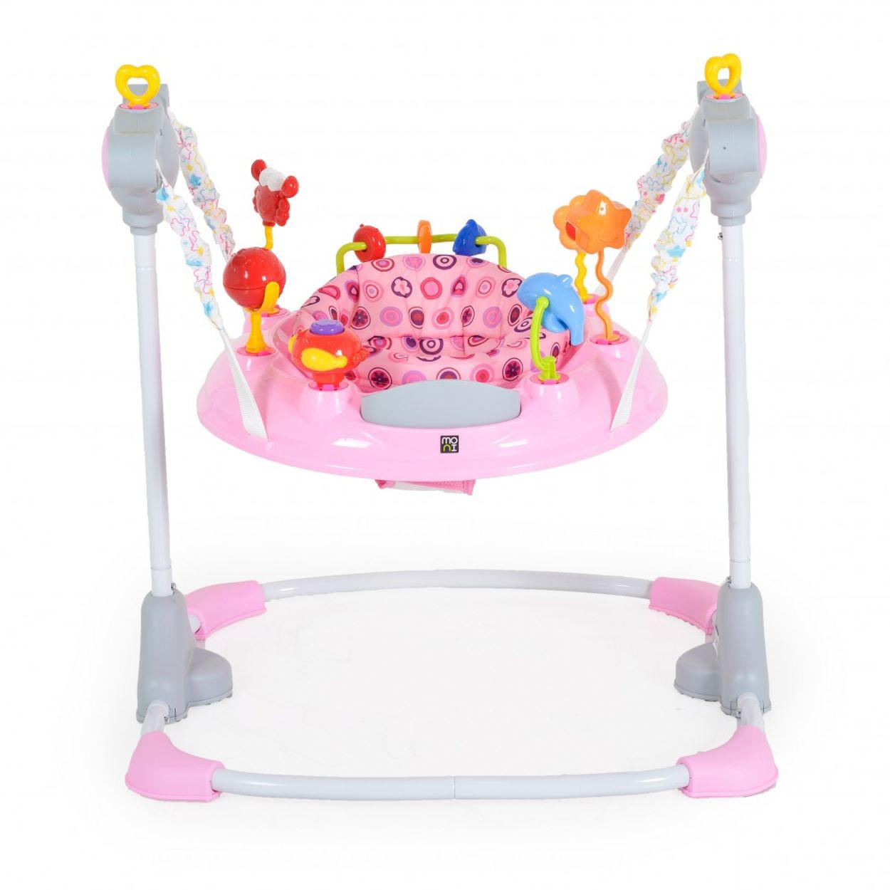 LAUFLERNHILFE Vista rosa pink mit Spielcenter, Musik, Licht, MP3-Anschluss, Höhe einstellbar - Rosa, Kunststoff (60/92/72cm) - Moni