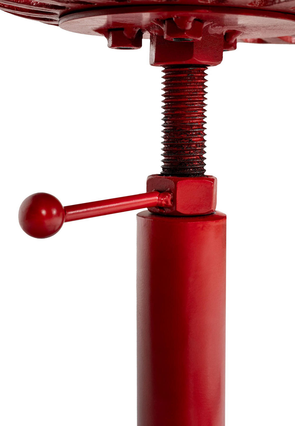 BARHOCKER Metall Rot - Rot, Metall (44/56/34cm) - CLP