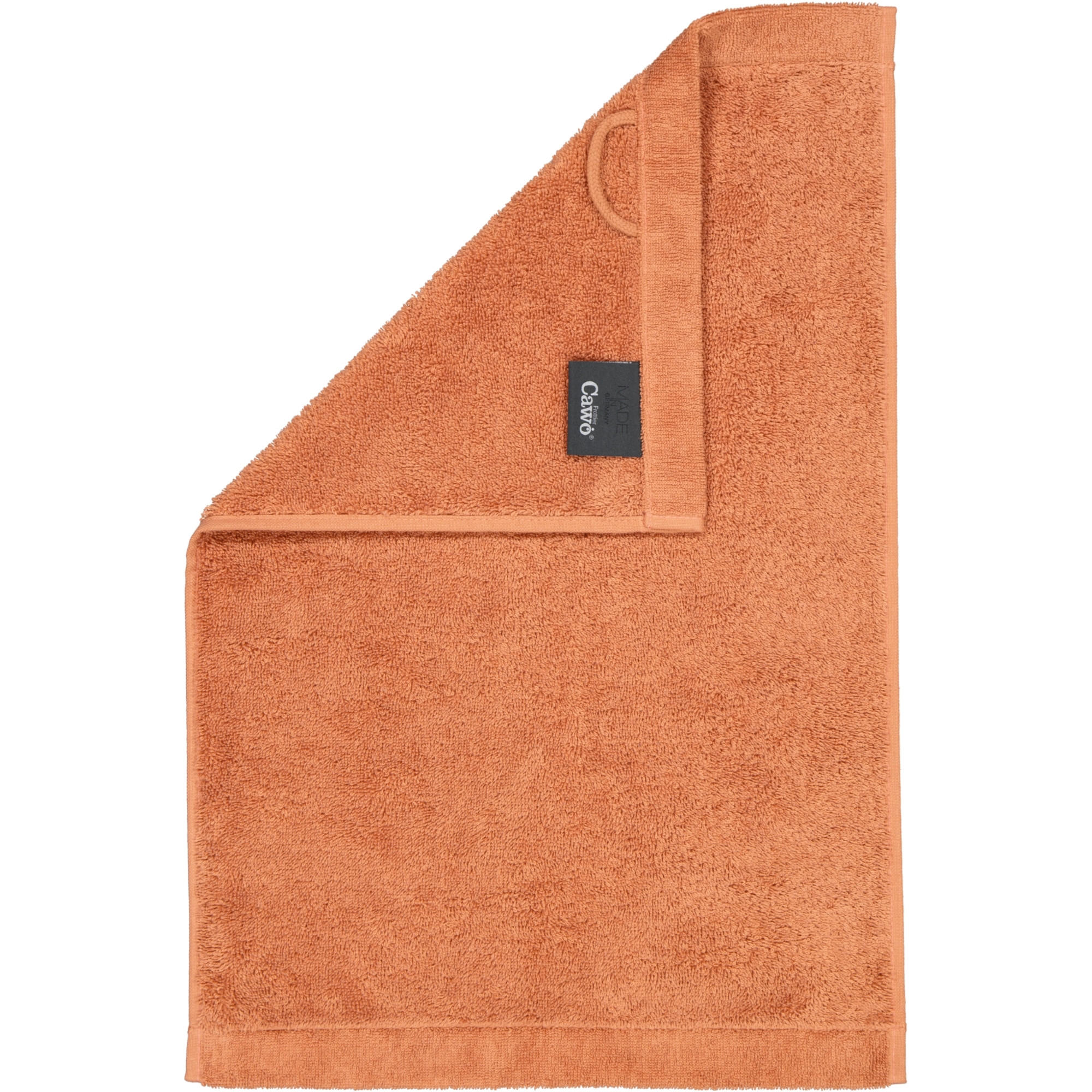 HANDTÜCHER LIFE STYLE UNI 7007 KUPFER - 384 - Orange, Textil (30/50cm) - Cawoe