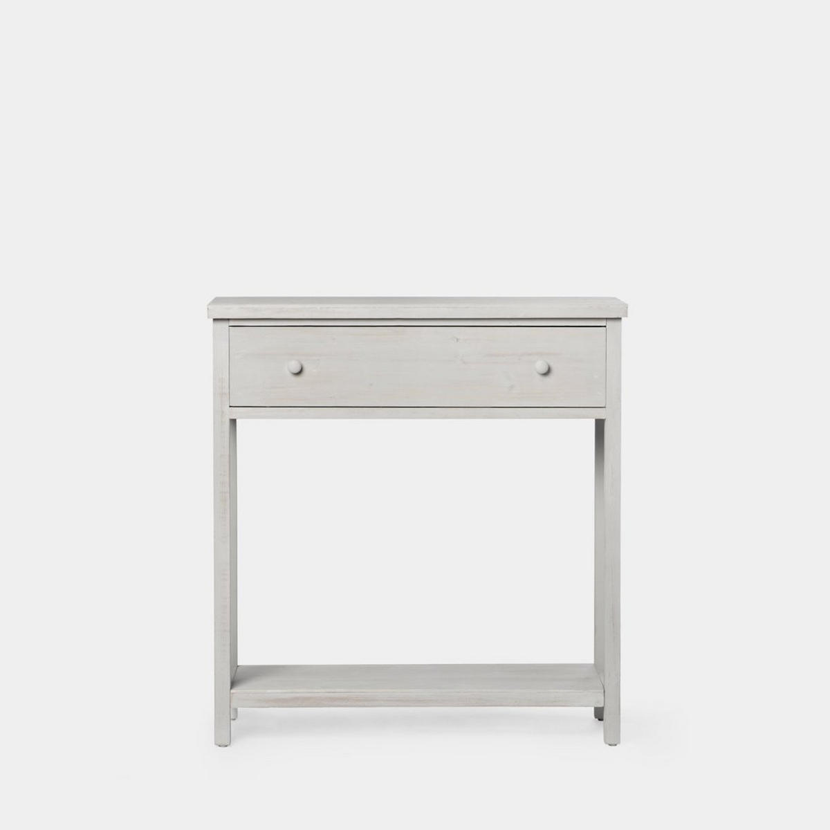 KONSOLENTISCH FÜR DIE EINGANGSHALLE Folk Grau 80 cm x 85 cm - Grau, Holz (30/80/85cm)