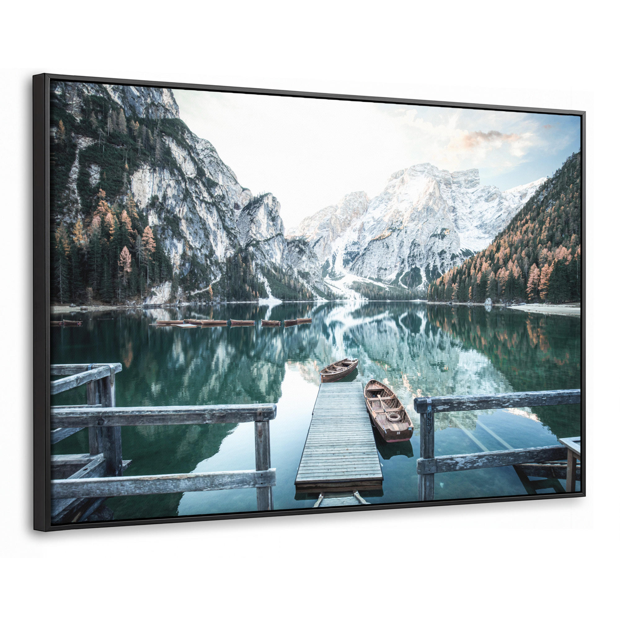 MuchoWow Leinwand Hellgrün 150x100 cm