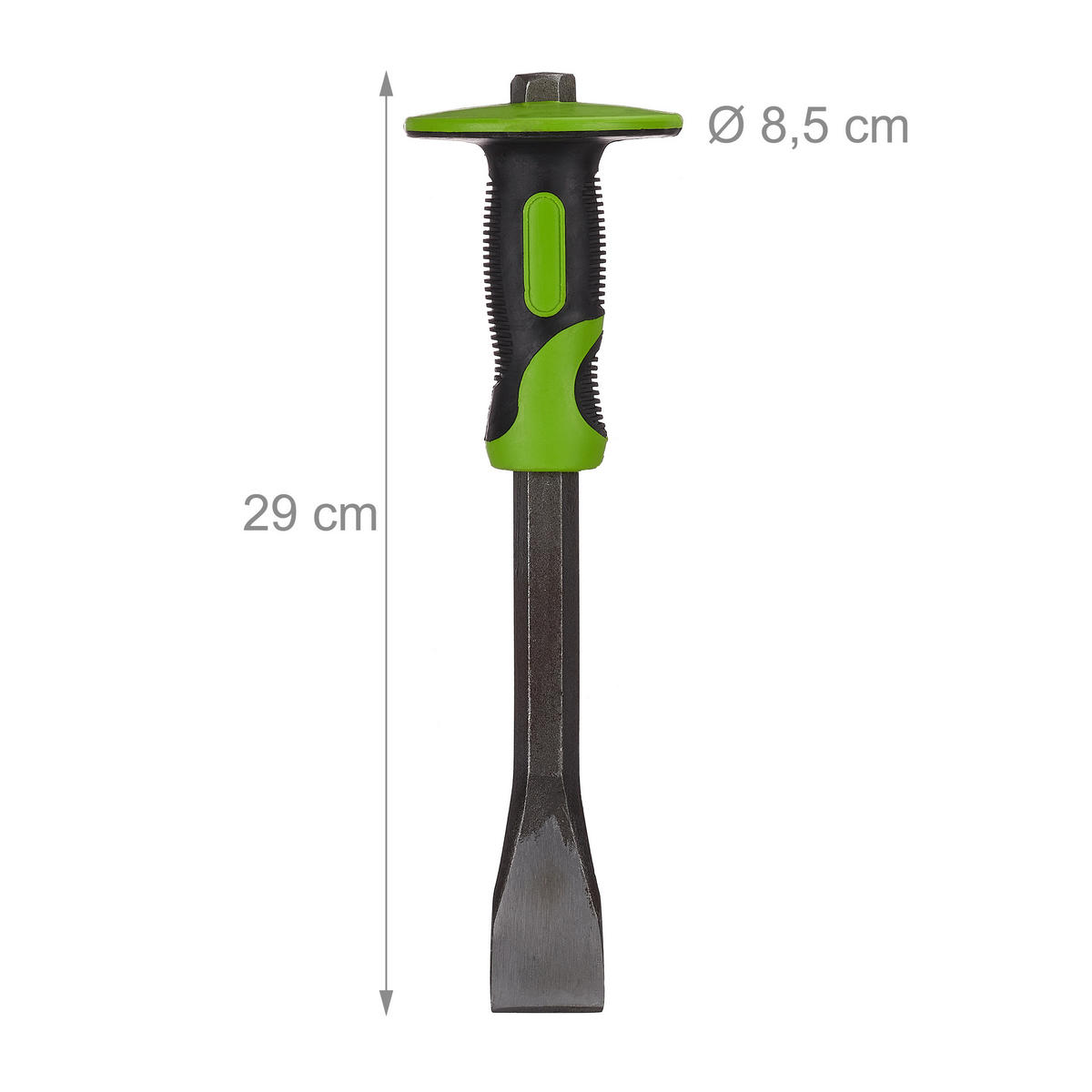 FLACHMEIßEL - Multicolor, Kunststoff/Metall (8.5/8.5/29cm) - Relaxdays